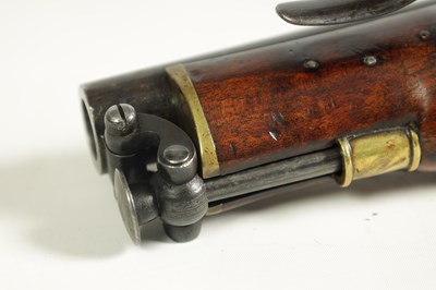 Lot 502 - AN 19TH CENTURY PERCUSSION COAST GUARDS PISTOL BY TOWER