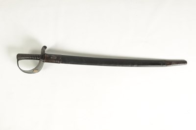 Lot 499 - A 19TH CENTURY BRITISH NAVAL BOARDING CUTLASS