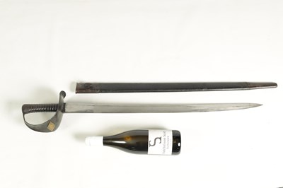 Lot 499 - A 19TH CENTURY BRITISH NAVAL BOARDING CUTLASS