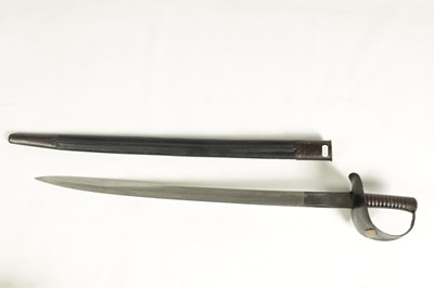 Lot 499 - A 19TH CENTURY BRITISH NAVAL BOARDING CUTLASS