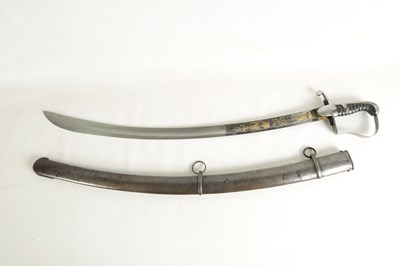 Lot 484 - A BRITISH PATTERN 1796 LIGHT CAVALRY OFFICER'S SABRE