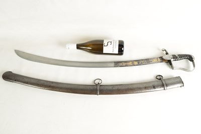 Lot 484 - A BRITISH PATTERN 1796 LIGHT CAVALRY OFFICER'S SABRE