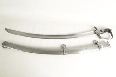 Lot 486 - A PRUSSIAN 1811 PATTERN BLUCHER CAVALRY SABRE