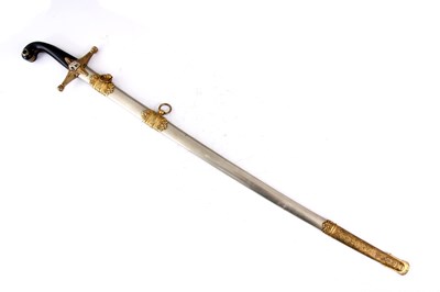 Lot 349 - A MID 19th CENTURY OFFICERS MAMELUKE the...