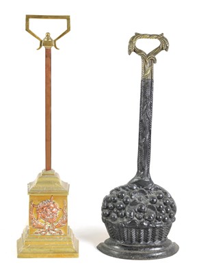 Lot 547 - TWO 19TH CENTURY DOOR STOPS