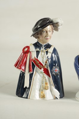 Lot 37 - A COLLECTION OF PORCELAIN FIGURAL CANDLE EXTINGUISHERS