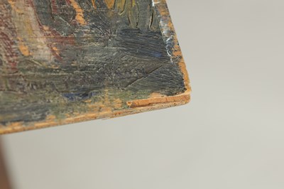 Lot 777 - ATT. TOM THOMSON (CANADIAN 1877-1917) OIL ON PLYWOOD PANEL