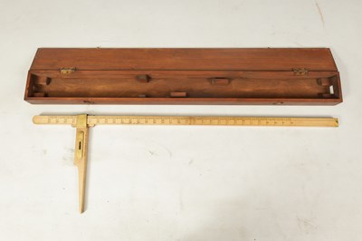 Lot 416 - A SWAINE & ADENEY CASED FOX HOUND MEASURING STICK