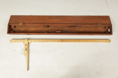 Lot 416 - A SWAINE & ADENEY CASED FOX HOUND MEASURING STICK