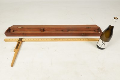 Lot 416 - A SWAINE & ADENEY CASED FOX HOUND MEASURING STICK