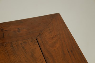 Lot 78 - A 20TH CENTURY CHINESE ELM CENTRE TABLE