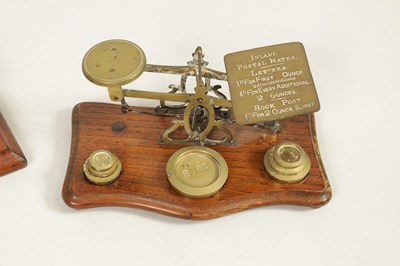 Lot 410 - A COLLECTION OF 19TH CENTURY WEIGHING SCALES