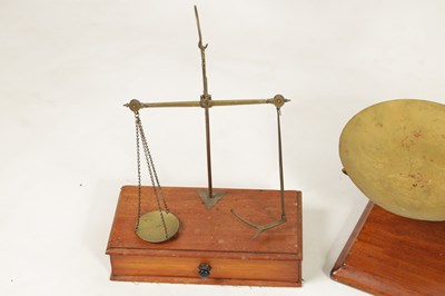 Lot 410 - A COLLECTION OF 19TH CENTURY WEIGHING SCALES