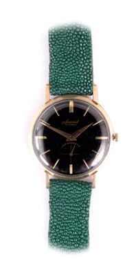 Lot 170 - A 1960’s GENTLEMANS 9ct GOLD ACCURIST WRIST...