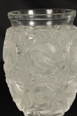 Lot 20 - A LALIQUE ‘BAGATELLE’ FROSTED AND CLEAR GLASS VASE