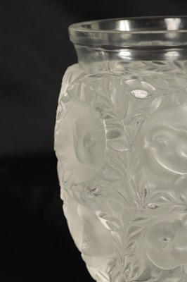 Lot 20 - A LALIQUE ‘BAGATELLE’ FROSTED AND CLEAR GLASS VASE