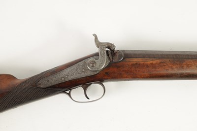 Lot 363 - AN EARLY 19TH CENTURY PERCUSSION SPORTING GUN SIGNED NOCK