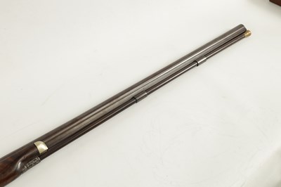 Lot 363 - AN EARLY 19TH CENTURY PERCUSSION SPORTING GUN SIGNED NOCK