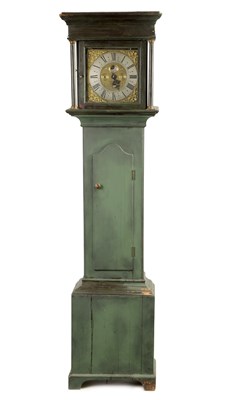 Lot 708 - SAMUAL OGDEN, BENWELL. AN EARLY 18TH CENTURY 30-HOUR LONGCASE CLOCK