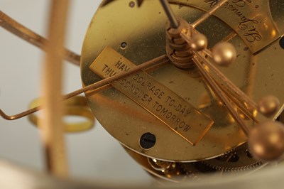 Lot 754 - A LIMITED EDITION ORRERY CLOCK BY ST. JAMES’S HOUSE CO. LONDON. 180/4500