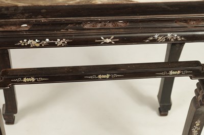 Lot 265 - A 19TH CENTURY CHINESE HARDWOOD ALTAR TABLE