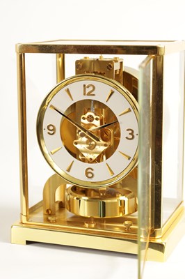 Lot 744 - A 1970'S JAEGER-LECOULTRE ‘CLASSIC’ ATMOS CLOCK WITH BRACKET