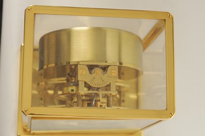 Lot 744 - A 1970'S JAEGER-LECOULTRE ‘CLASSIC’ ATMOS CLOCK WITH BRACKET