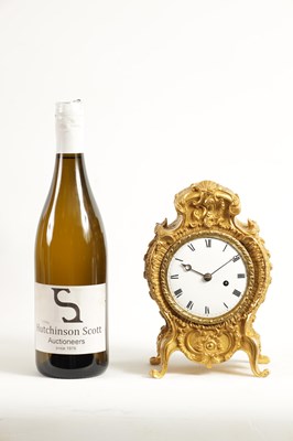 Lot 757 - G. YONGE & SON, STRAND, LONDON. AN ENGLISH REGENCY ORMOLU FUSEE MANTEL CLOCK