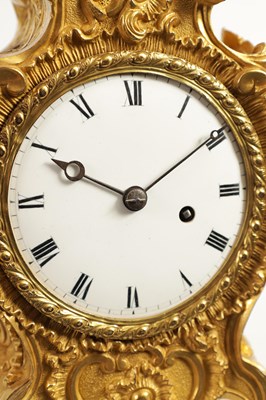 Lot 757 - G. YONGE & SON, STRAND, LONDON. AN ENGLISH REGENCY ORMOLU FUSEE MANTEL CLOCK