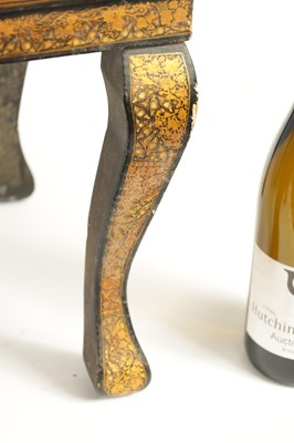 Lot 184 - A 19TH CENTURY LACQUERED KASHMIRI OCCASIONAL TABLE