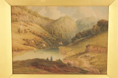 Lot 823 - COPLEY FIELDING 19TH CENTURY WATERCOLOUR