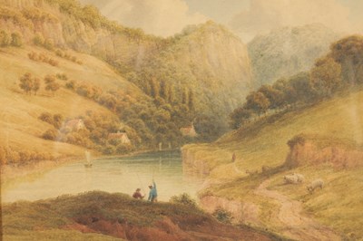 Lot 823 - COPLEY FIELDING 19TH CENTURY WATERCOLOUR