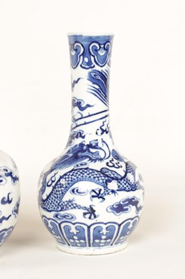 Lot 109 - TWO 19TH CENTURY CHINESE BLUE AND WHITE PORCELAIN VASES