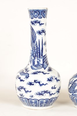 Lot 109 - TWO 19TH CENTURY CHINESE BLUE AND WHITE PORCELAIN VASES