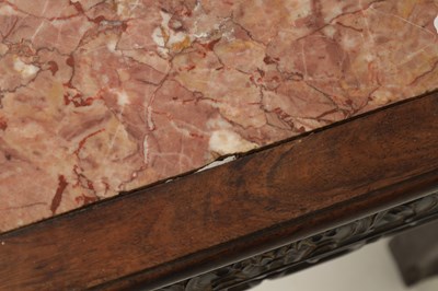 Lot 129 - A 19TH CENTURY CHINESE HARDWOOD JARDINIERE STAND