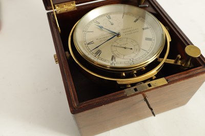 Lot 765 - THOMAS MERCER, ST. ALBANS. No. 923. A MID 20TH CENTURY EIGHT-DAY MARINE CHRONOMETER