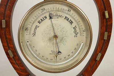 Lot 736 - AN UNUSUAL LATE 19TH CENTURY BAROMETER OF EQUESTRIAN INTEREST