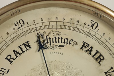 Lot 736 - AN UNUSUAL LATE 19TH CENTURY BAROMETER OF EQUESTRIAN INTEREST