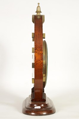 Lot 736 - AN UNUSUAL LATE 19TH CENTURY BAROMETER OF EQUESTRIAN INTEREST