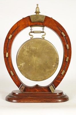 Lot 736 - AN UNUSUAL LATE 19TH CENTURY BAROMETER OF EQUESTRIAN INTEREST
