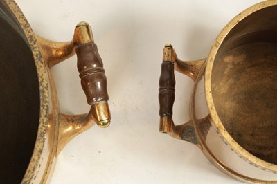 Lot 495 - A SET OF THREE 19TH CENTURY IMPERIAL STANDARD CAST BRASS GRAIN MEASURES BY BATE LONDON