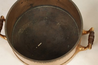 Lot 495 - A SET OF THREE 19TH CENTURY IMPERIAL STANDARD CAST BRASS GRAIN MEASURES BY BATE LONDON