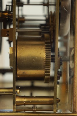 Lot 717 - JAPY FRERES. A LATE 19TH CENTURY FRENCH ENGRAVED STRIKING CARRIAGE CLOCK