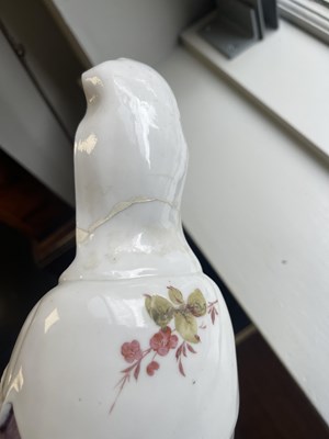 Lot 215 - A 19TH CENTURY CHINESE PORCELAIN GUAN YIN STATUE