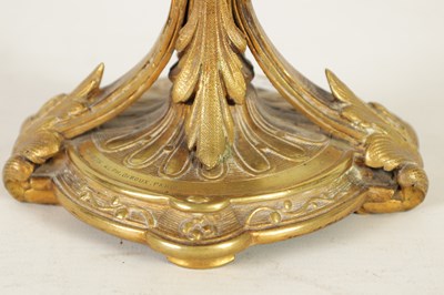 Lot 768 - A LATE 19TH CENTURY FRENCH ORMOLU FIGURAL NIGHT CLOCK