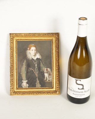 Lot 676 - A FRAMED 19TH CENTURY MINIATURE ON IVORY