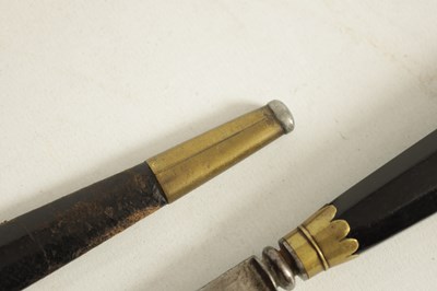 Lot 366 - AN 18TH CENTURY ITALIAN DAGGER