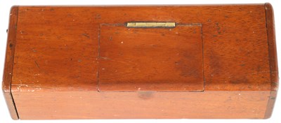 Lot 522 - A 19TH CENTURY MAHOGANY SMOKERS PIPE CASE COMPENDIUM