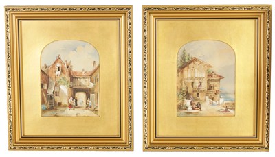 Lot 620 - JAMES DUFFIELD HARDING, OWS (BRITISH, 1798-1863) A PAIR OF 19TH CENTURY WATERCOLOURS