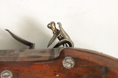 Lot 367 - WOGDON, LONDON. A FINE CASED PAIR OF EARLY 19TH CENTURY FLINTLOCK DUELLING PISTOLS